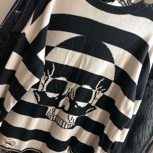 Iron Fist Skeleton Sweater